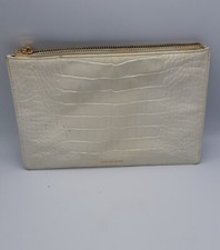 Whistles Cream Clutch Bag (H15)