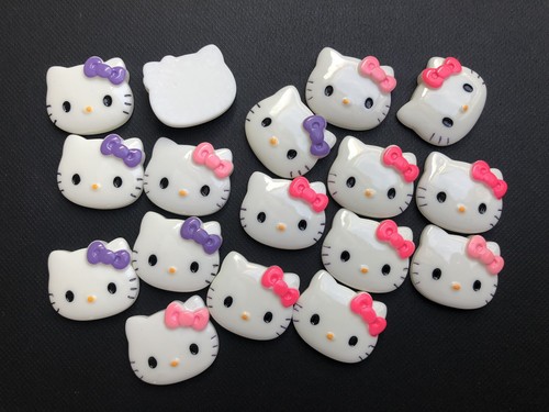 23mm mixed kitty flatback - 17,