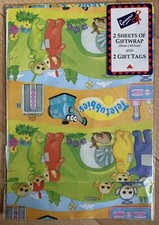 Vtg Teletubbies 2 Sheets