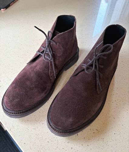 Schu men brown - men's, suede