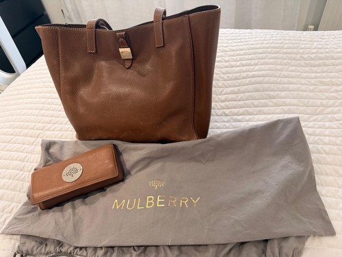 Mulberry vintage caramel - caramel, brown