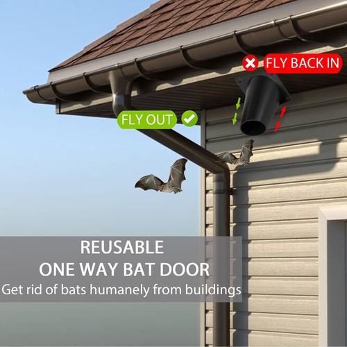 One way bat - 3, black