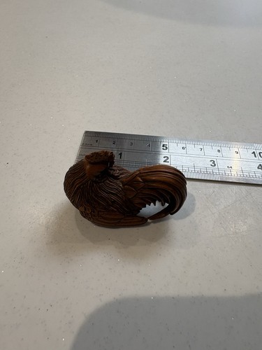 Vintage carved wooden - carved,