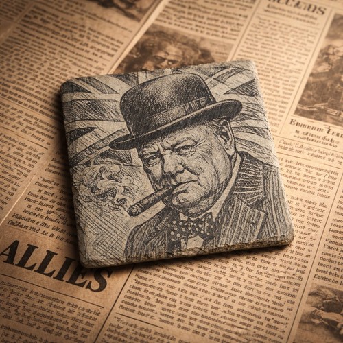 Winston churchill slate - churchill,