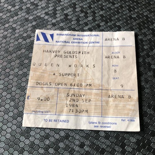 Queen ticket birmingham nec - queen,