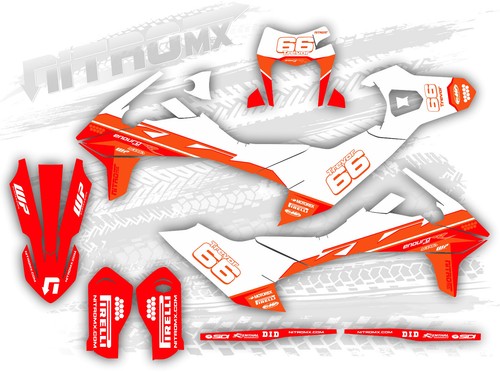 Nitromx graphics kit - nitromx, ktm