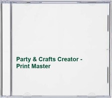 Party & Crafts Creator - Print Master - Game  2ILN The Cheap Fast Free Post