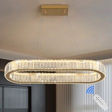 UK Crystal Gold Chandelier