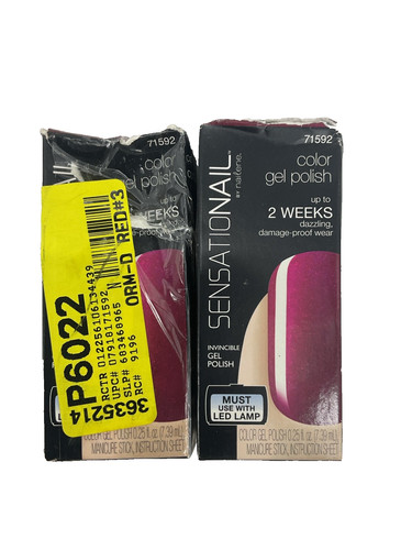 Pack sensationail color - 2,