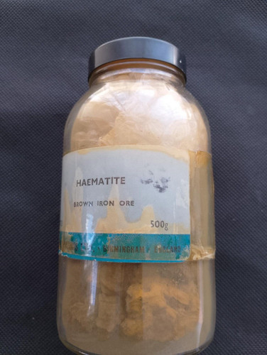 Vintage mineral samples brown - vintage,