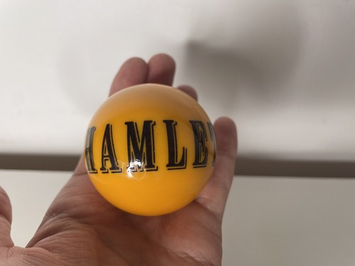 Rare hamlet pool snooker ball - rare,