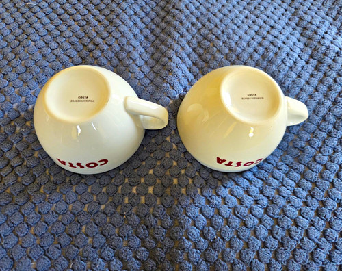 Costa white ceramic coffee - ceramic,