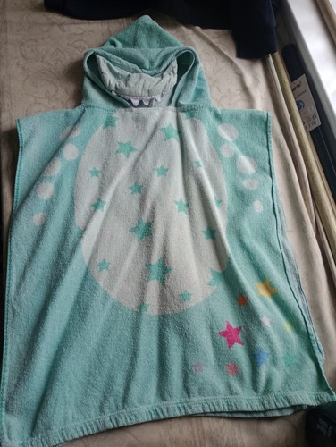 Kids hooded poncho swimming - poncho,