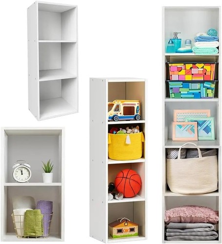 Wooden cube bookcase 4 - 2, 5