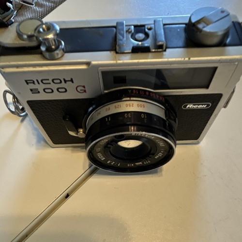 Ricoh 500 silver 35mm - silver,