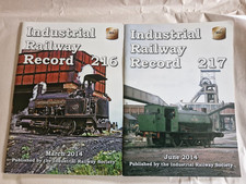 Industrial Railway Record magazine. Complete year 2014. Issues 216 to 219.