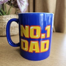 No.1 Dad Mug Yorkie Chocolate Bar Large Cup Tea Coffee Gift Idea #1 Father 