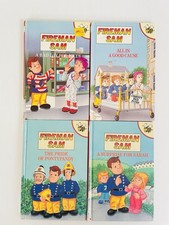4 x Fireman Sam Buzz Books