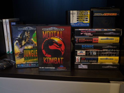 Sega mega drive game bundle - drive,