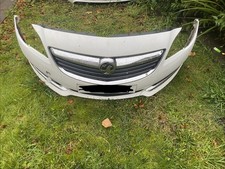 VAUXHALL INSIGNIA 2014 - 2017 FACELIFT GENUINE FRONT BUMPER & GRILLS NON PDC