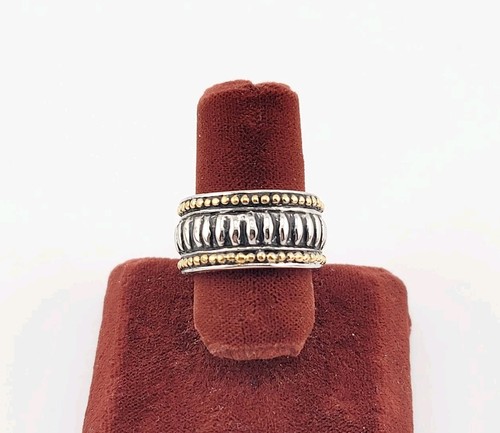 Vtg ring wide band - sz,