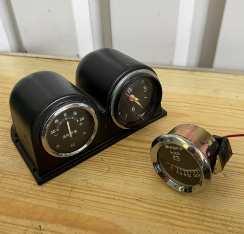 Classic car race rally clock - race,
