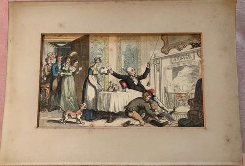 Antique 1813 hand coloured - antique,