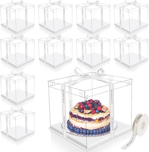 Pcs clear tall - tall, cake