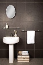 Croydex Worcester Oval Mirror