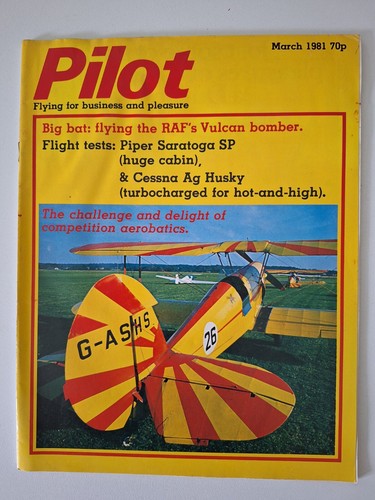Pilot magazine march 1981 - 1981,