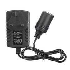 240V Mains Plug to 12V Socket