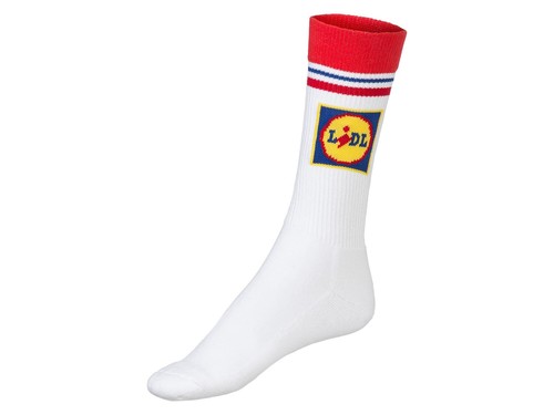 Lidl white and red sports - lidl,