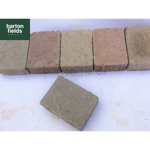 Tumbled paving cobble setts - tumbled,