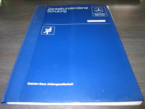 Training document mercedes - document,