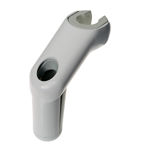 White grey 22mm shower holder - white/grey,