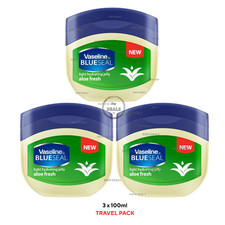 3 x 100ml Vaseline BLUE SEAL