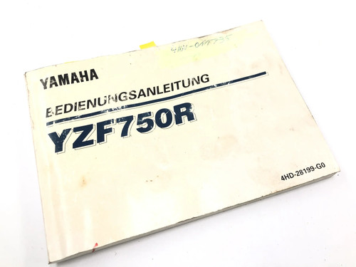 Yamaha yzf 750 4hn 1995 - yzf, r