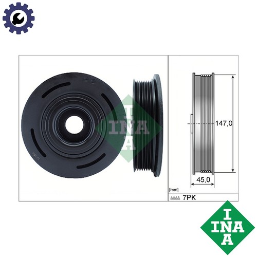 Belt pulley crankshaft 544 - belt,