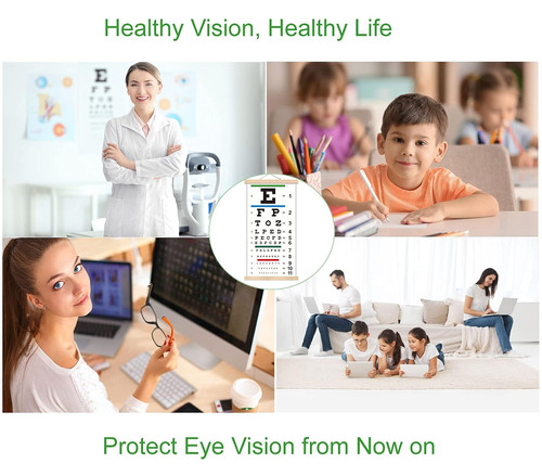 Snellen eye chart for vision - eye,
