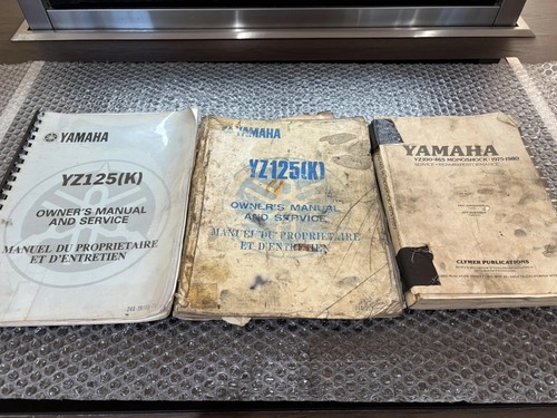 Yamaha 125 service manual - yz,