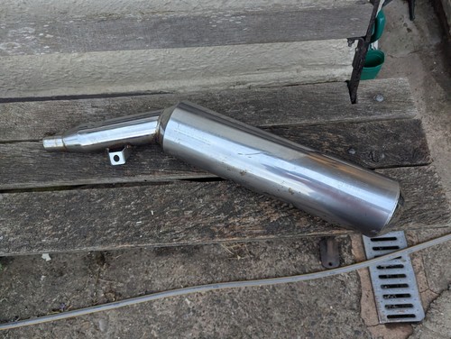 Left exhaust silencer triumph - silencer,