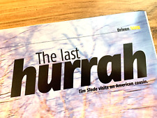 MERCEDES 560SL W107 SL 560 - FRAMEABLE ORIGINAL CAR MAGAZINE REVIEW ROAD TEST