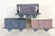 LEEDS MODEL COMANY LMC RAKE of 3 GW GWR LMS GOODS & BRAKE VAN WAGON 3pp