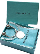 Tiffany & Co Sterling Silver 925 Keychain Ring Charm Boxed Xmas Gift 🎁 Ready