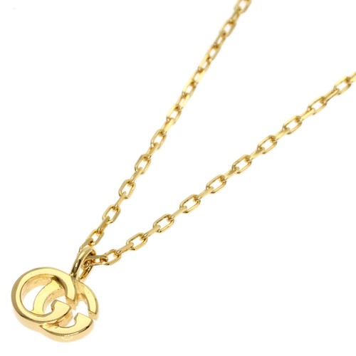 Gucci running necklace k18 - , gg