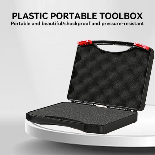 Hard plastic portable toolbox - hard,