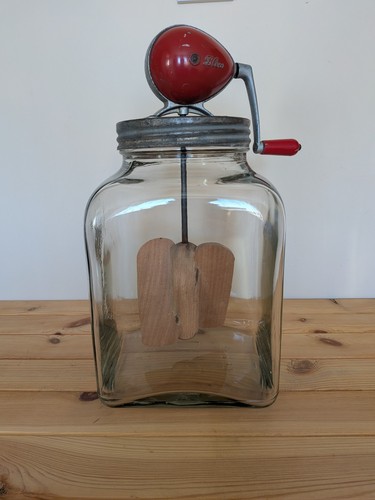 Vintage blow butter churn - churn, 6