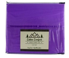 Comfort - Cabin Sheet for Camping and RV - Fits All Cot Size Beds - 72 x 28 I...