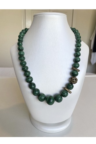 Vintage natural malachite - vintage,