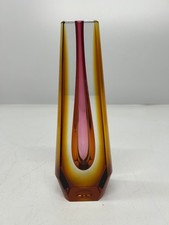 Vtg Czech Art Glass Exbor